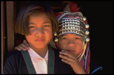 Hilltribe people in nrth Thailand
