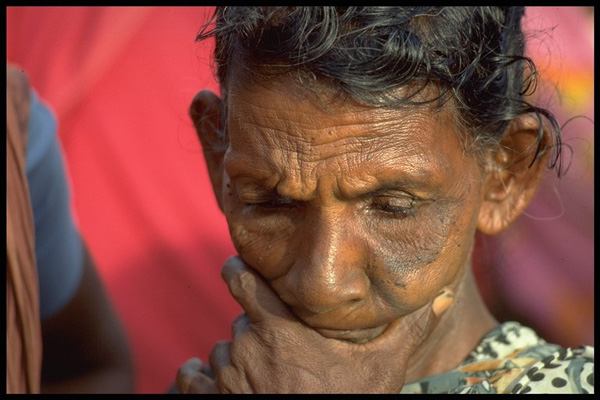 fishseller in Kerala, India