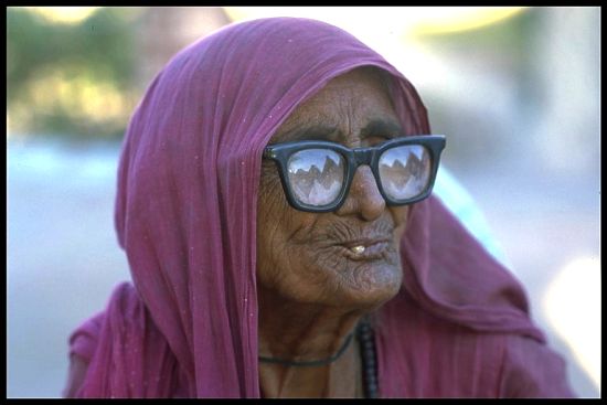 woman in northern India