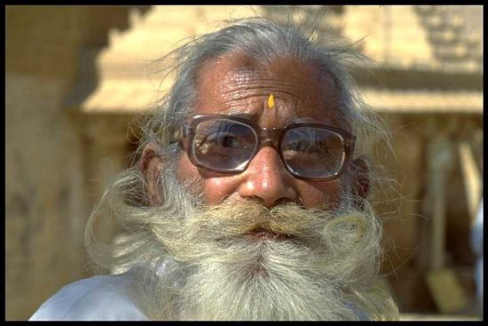 man in Rajasthan, India
